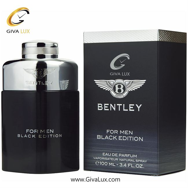  ادو پرفیوم  مردانه  اورجینال مدل Bentley For Men Black Edition | بنتلی فور من بلک ادیشن حجم  100 میل